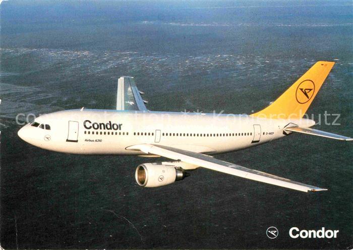 Flugzeuge Zivil Condor Airbus A 310-203