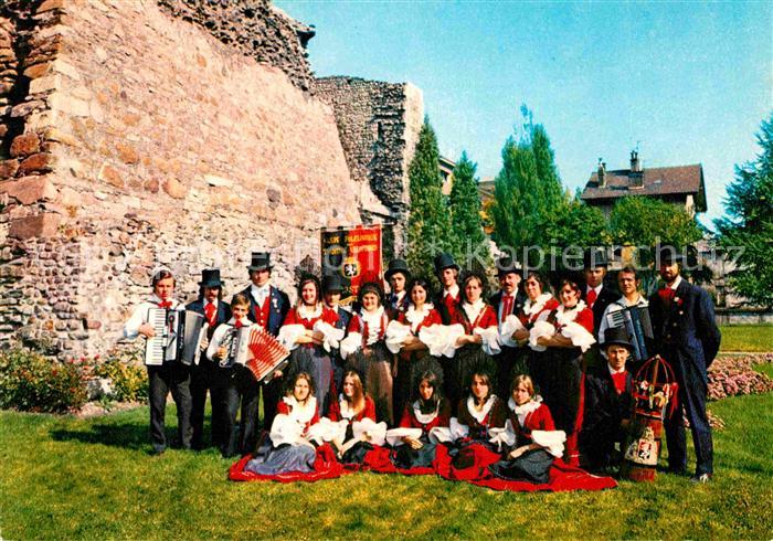Trachten Frankreich Groupe Folklorique Traditions Valdotain