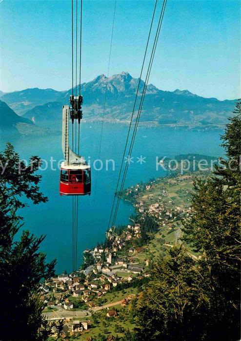 Seilbahn Weggis-Rigi-Kaltbad Vierwaldstaettersee Pilatus