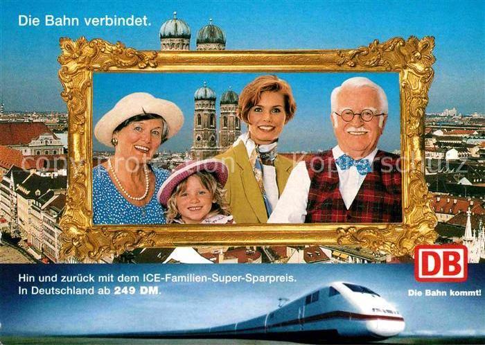 Werbung Reklame Deutsche Bahn München ICE