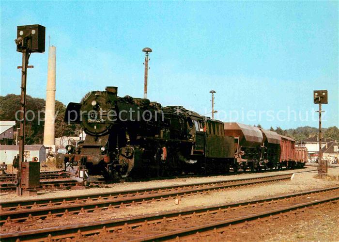 Lokomotive Dampflokomotive 500044-3 Bahnhof Bad Doberan
