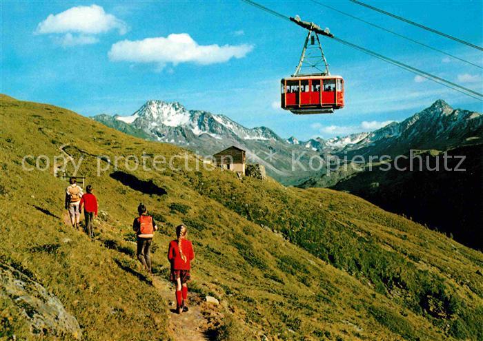 Seilbahn Pischa Flueela Wisshorn Schwarzhorn