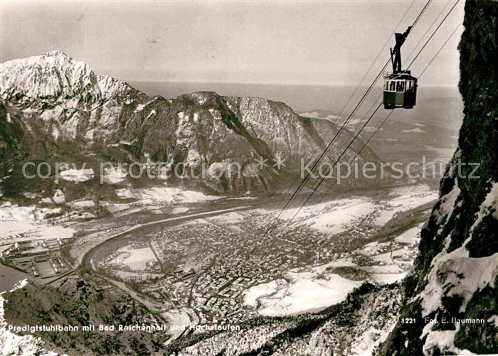 Seilbahn Predigtstuhl Bad Reichenhall Hochstaufe