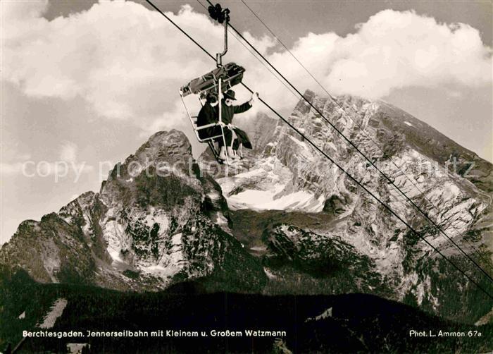 Sessellift Jenner Berchtesgaden Watzmann Foto-L.-Ammon-Nr. 67a