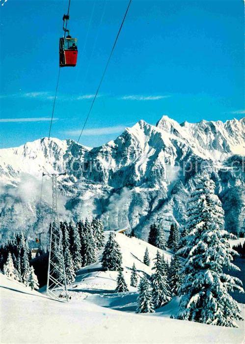 Seilbahn Tannenbodenalp Maschgachamm Flumserberg