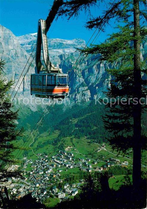 Seilbahn Leukerbad Torrent Rinderhuette Gemmipass