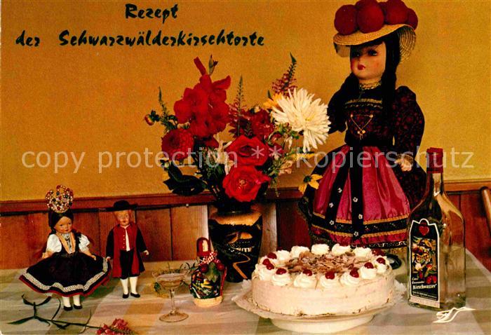 Lebensmittel Schwarzwaelderkirschtorte Rezept