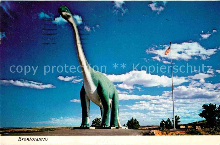 Dinosaurier Brontosaurus Dinosaur Park Rapid City S. Dakota