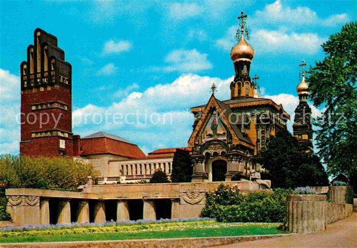 Russische Kirche Kapelle Darmstadt Kuenstlerkolonie Hochzeitsturm