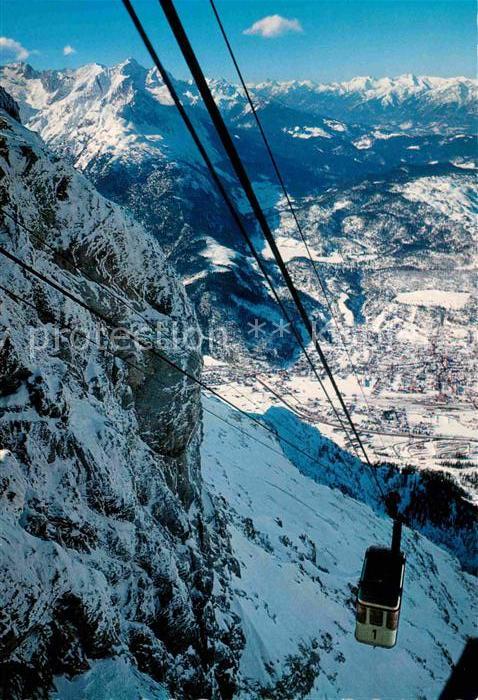 Seilbahn Karwendel Mittenwald Zugspitzgruppe Kranzberg