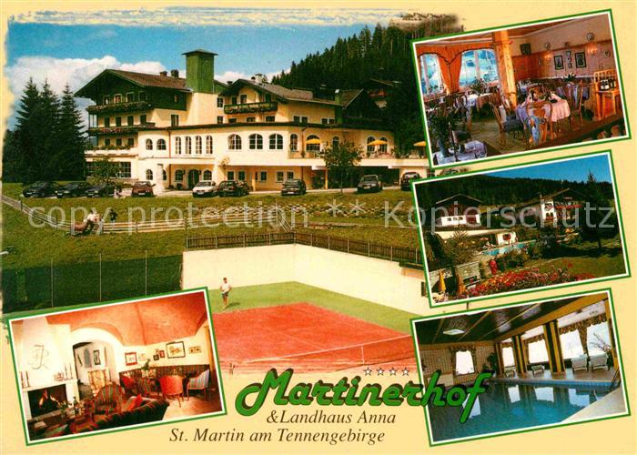 St Martin Tennengebirge Hotel Martinerhof Landhaus Anna