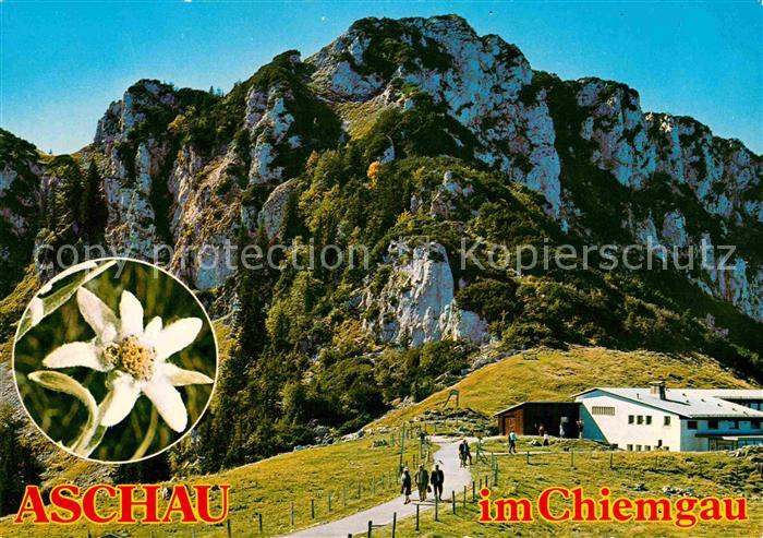 Aschau Chiemgau Blick vom Berggasthof Kampenwand