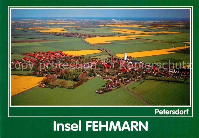 Petersdorf Fehmarn Fliegeraufnahme