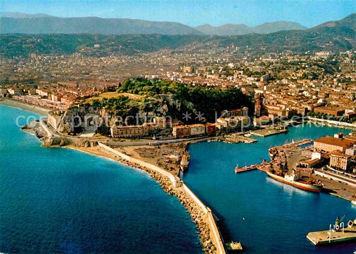 Nice Alpes Maritimes Port Fliegeraufnahme