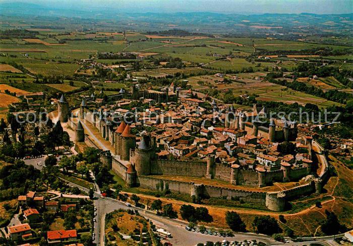 Carcassonne Fliegeraufnahme