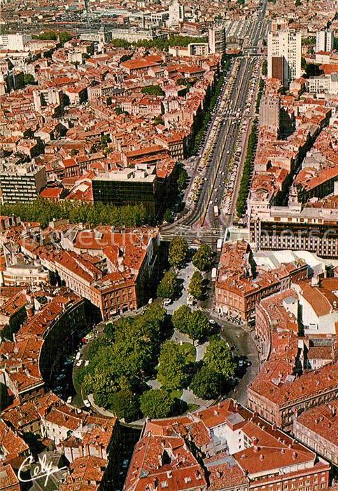 Toulouse Haute-Garonne Allees Jean Jaures place Wilson