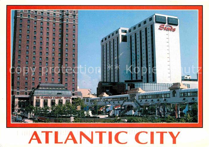 Atlantic City New Jersey Sands Claridge Hotels Casinos