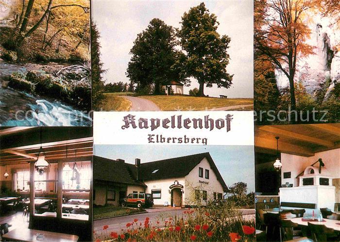 Pottenstein Oberfranken Gasthaus Kapellenhof-Elbersberg