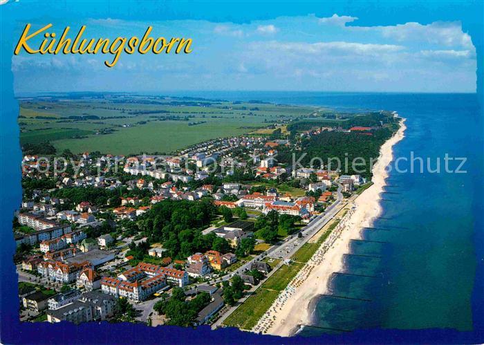 Kuehlungsborn Ostseebad Fliegeraufnahme