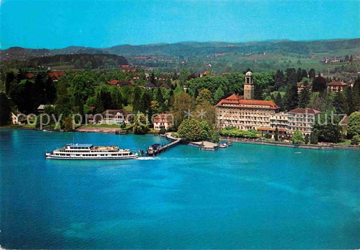 Bad Schachen Lindau Fliegeraufnahme Faehre