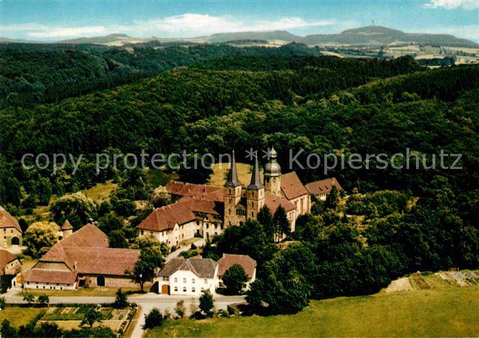 Marienmuenster Abteikirche Fliegeraufnahme