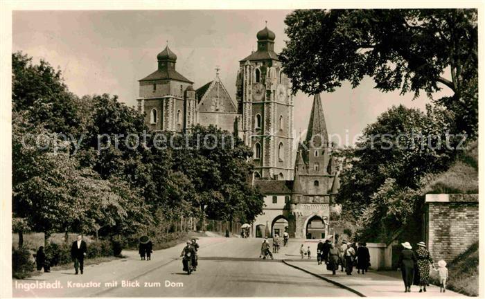 INGOLSTADT  CITY Kreuztor mit Dom