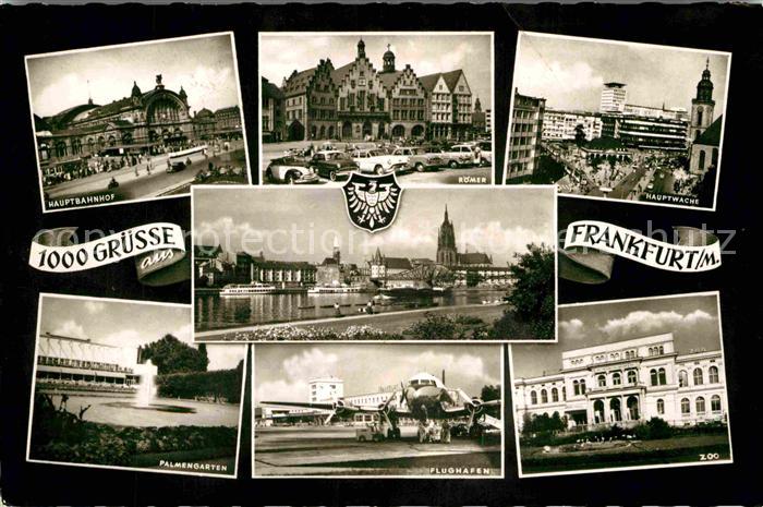 Frankfurt Main Hauptwache Roemer Zoo Flughafen Palmengarten