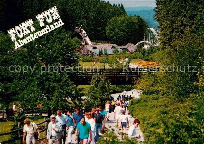 Bestwig Wasserfall Hochsauerland Fort Fun Abenteuerland