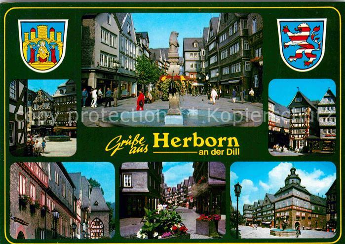 Herborn Hessen Ortspartien Fachwerk