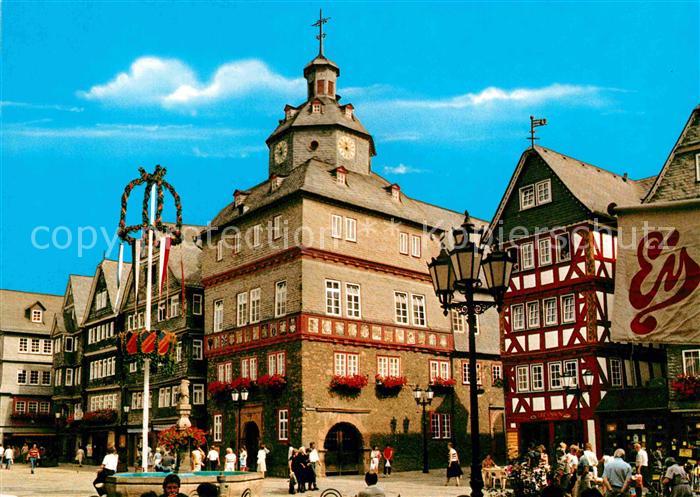 Herborn Hessen Marktplatz Rathaus
