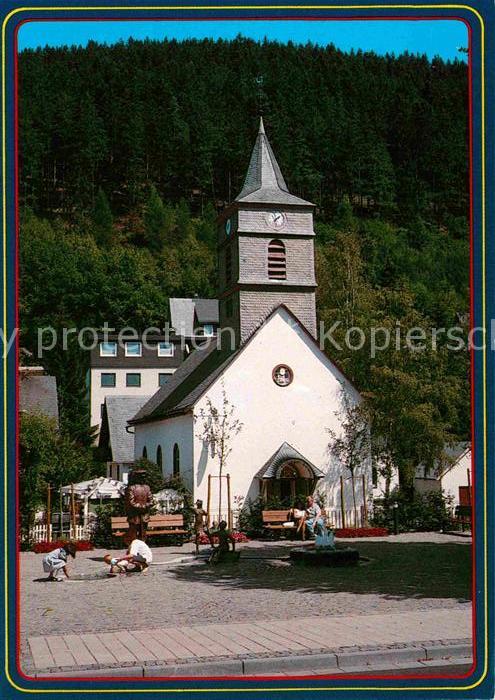 Willingen Sauerland Kirchenpartie