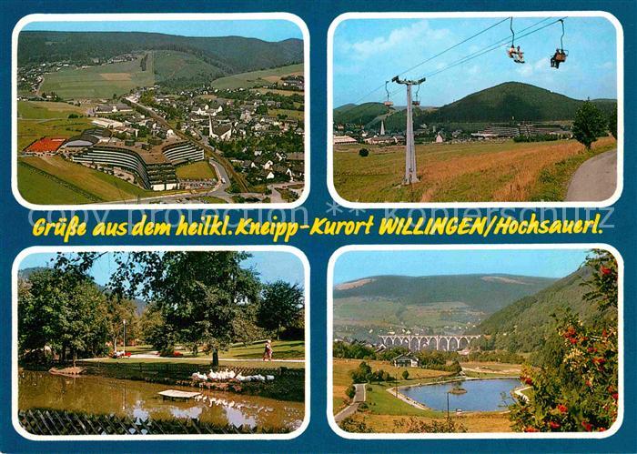 Willingen Sauerland Fliegeraufnahme Seilbahn Viadukt