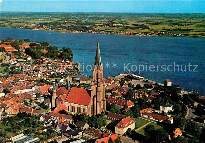 Schleswig Schlei Fliegeraufnahme St. Petri Dom