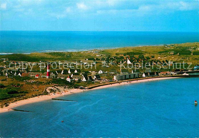 Hoernum Sylt Fliegeraufnahme mit Oststrand