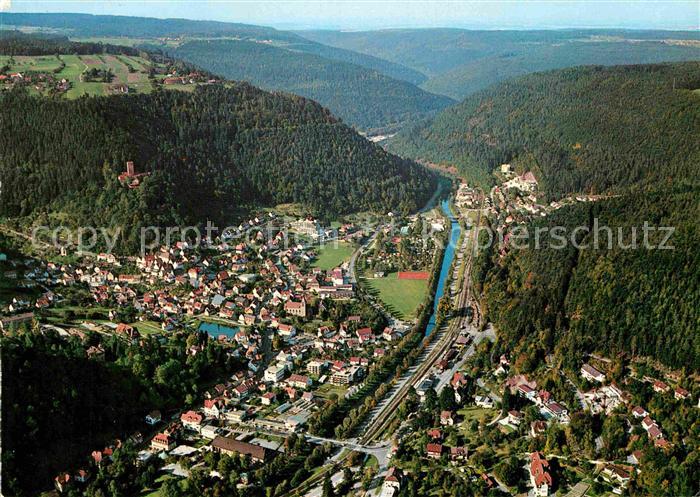 Bad Liebenzell Fliegeraufnahme Nagoldtal