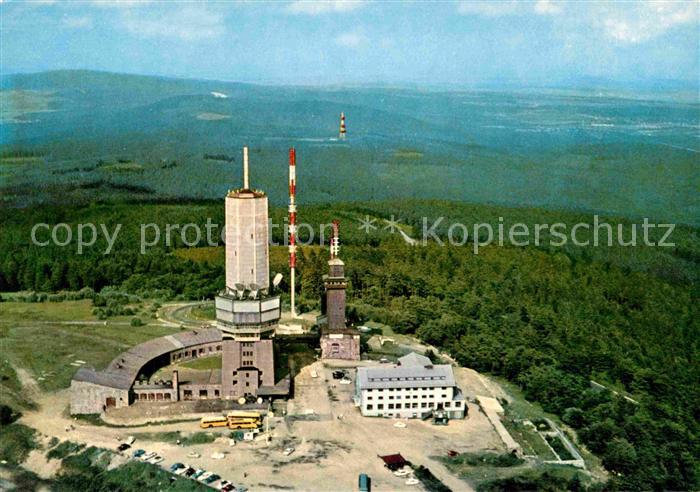 Feldberg Taunus Fliegeraufnahme mit Sendetuermen