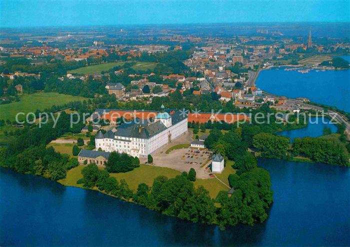 Schleswig Schlei Fliegeraufnahme Schloss Gottorp