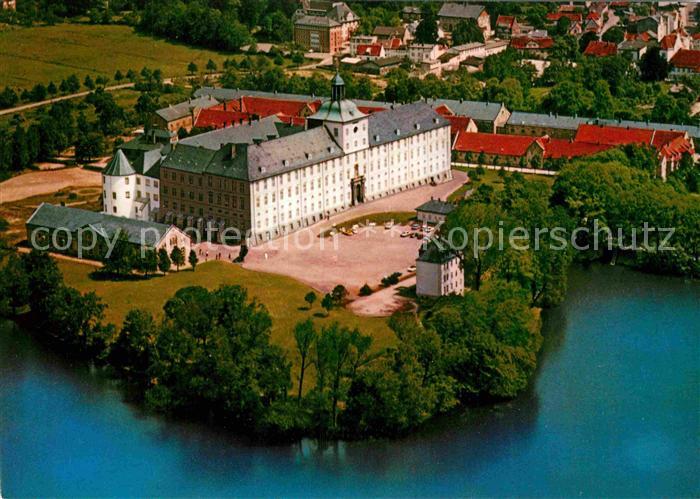 Schleswig Schlei Fliegeraufnahme Schloss Gottorf mit Burgsee