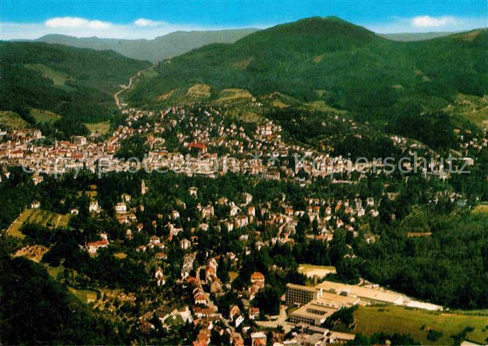 BADEN-BADEN BW Fliegeraufnahme mit Suedwestfunk Studios