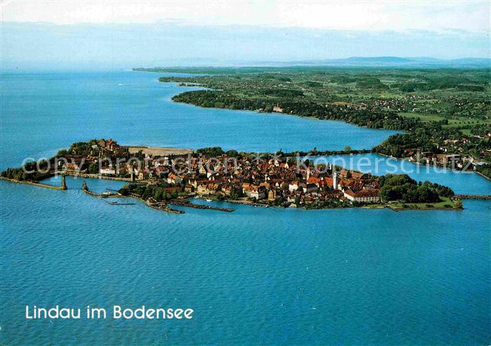Lindau Bodensee Fliegeraufnahme