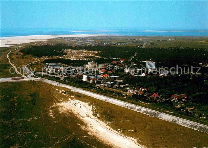 St Peter-Ording Fliegeraufnahme mit Strand