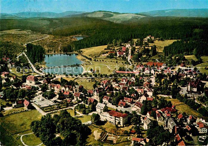 Hahnenklee-Bockswiese Harz Fliegeraufnahme