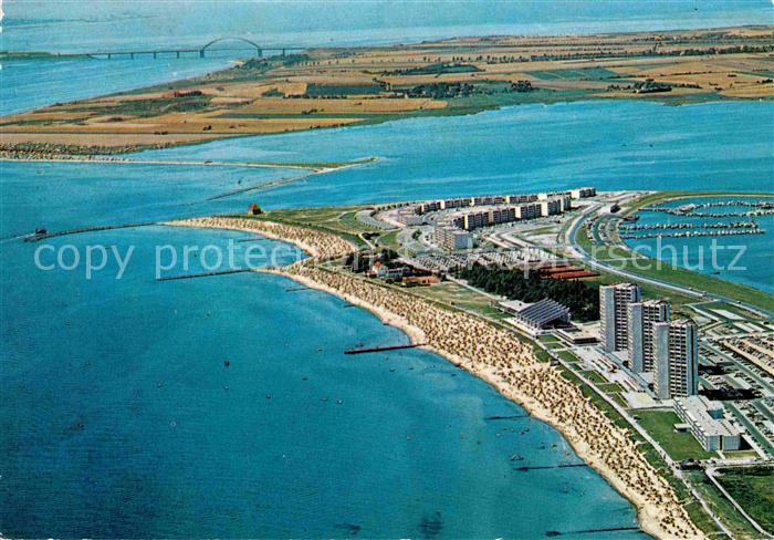 Fehmarnsund Fliegeraufnahme Bruecke