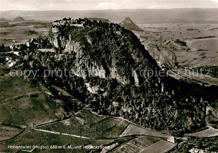 Hohentwiel Fliegeraufnahme Hohenkraehen