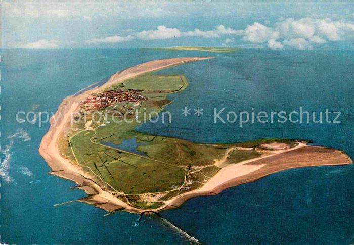 Wangerooge Nordseebad Fliegeraufnahme Insel