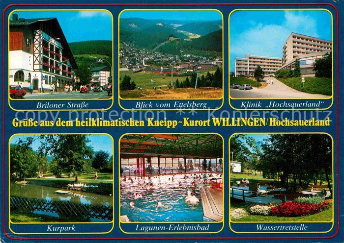 Willingen Sauerland Briloner Strasse Ettelsberg Klinik Hochsauerland Kurpark Lag