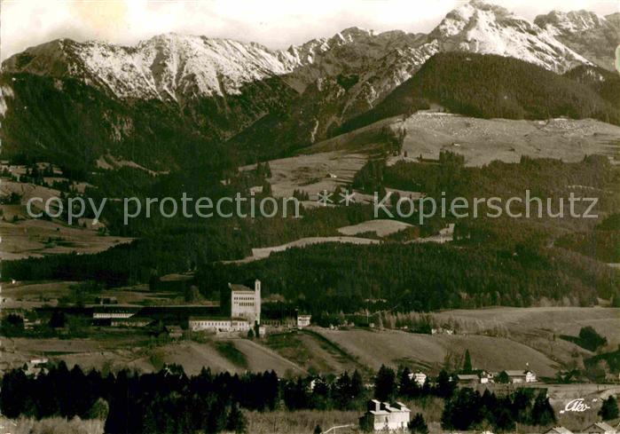 Sonthofen Oberallgaeu Fliegeraufnahme Generaloberst Beck Kaserne
