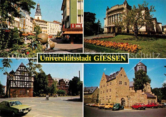 Giessen Lahn Universitaetsstadt Seltersweg Zeughaus Schloesser
