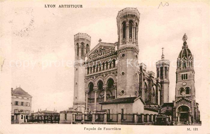 Lyon France Facade de Fourviere