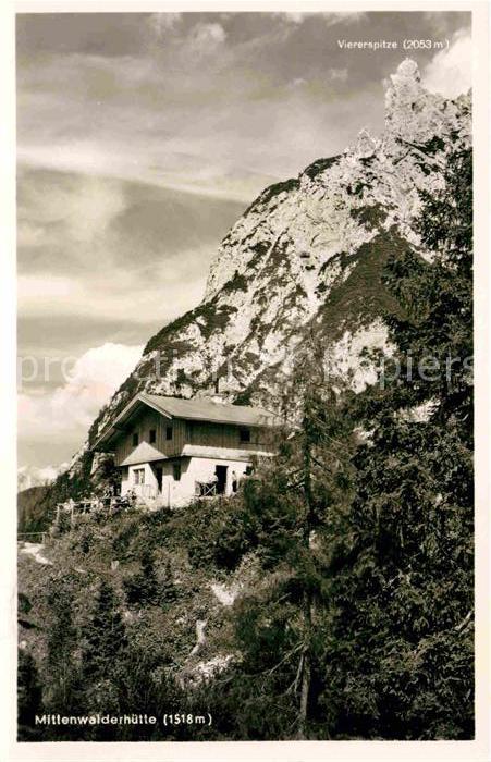 Mittenwald Bayern Mittenwalderhuette